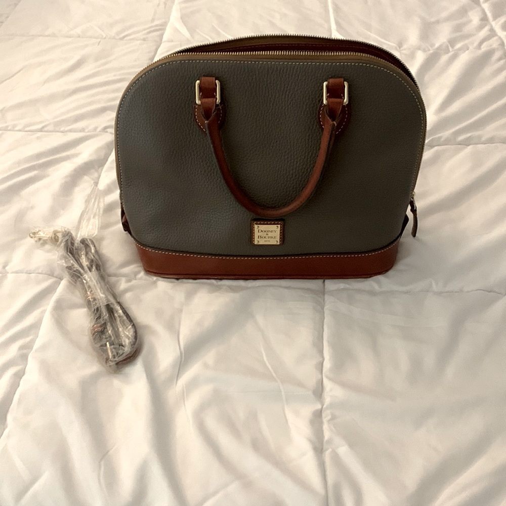 Dooney & Bourke Medium Size Handbag, Elephant with Red Interior